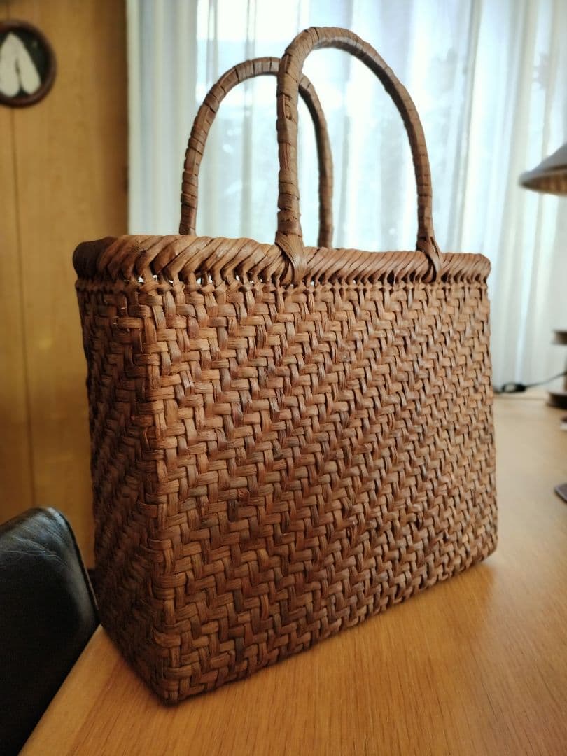 totoroさま専用【ほぼ新品】山葡萄かごバッグ 山形県 国産