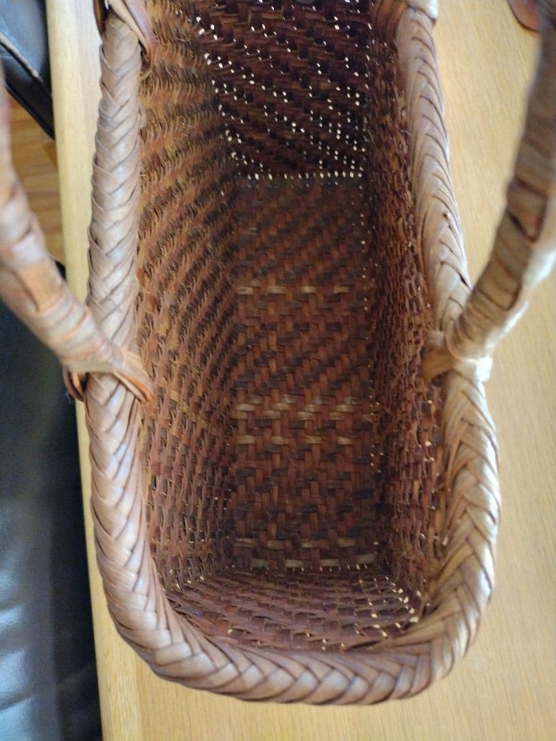 totoroさま専用【ほぼ新品】山葡萄かごバッグ 山形県 国産