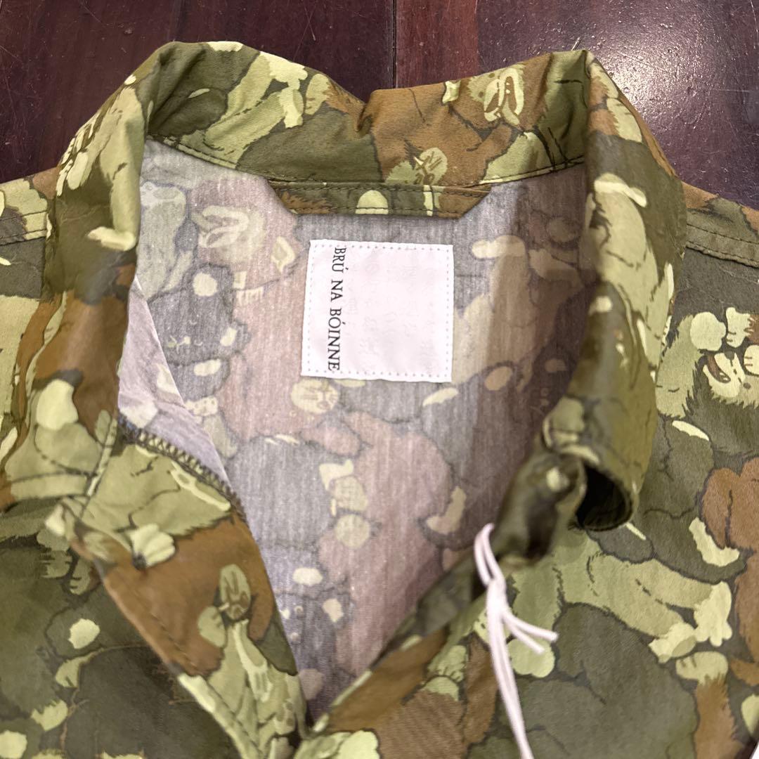 動物迷彩柄 ミリタリージャケット ジャングルファティーグ