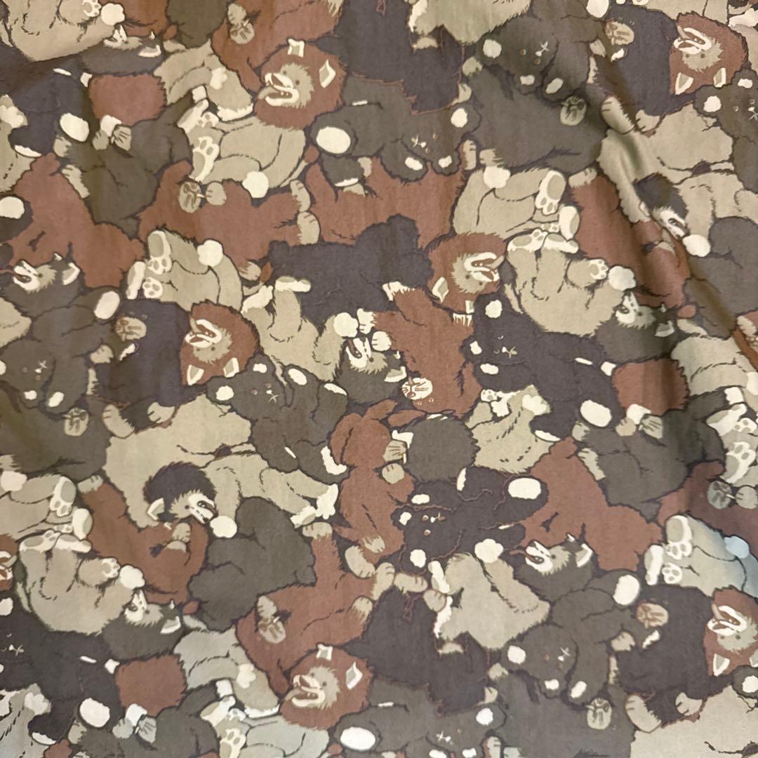 動物迷彩柄 ミリタリージャケット ジャングルファティーグ