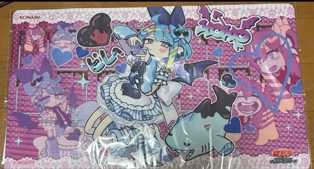 遊戯王 プレイマット ラバー製デュエルフィールド　ライブツインリィラスウィート