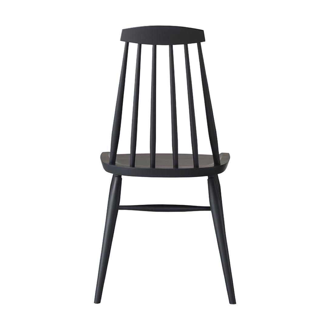 [定価の半額] オリバー　ウィンザーチェア　2脚セット　ブラック　新品未使用