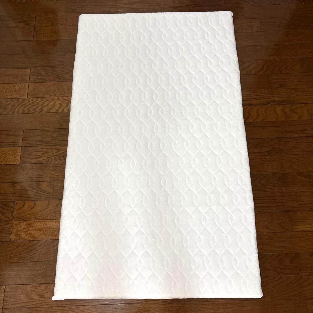 【美品】西川布団　最高級ラジカル4分割敷きふとん(防水パッドシーツ付き)