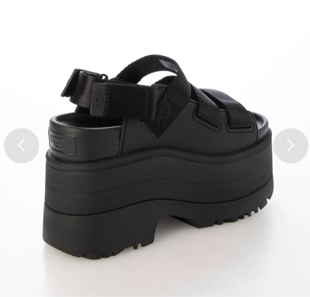 UGG W GOLDENRISE / アグ ゴールデンライズ ブラック　23cm