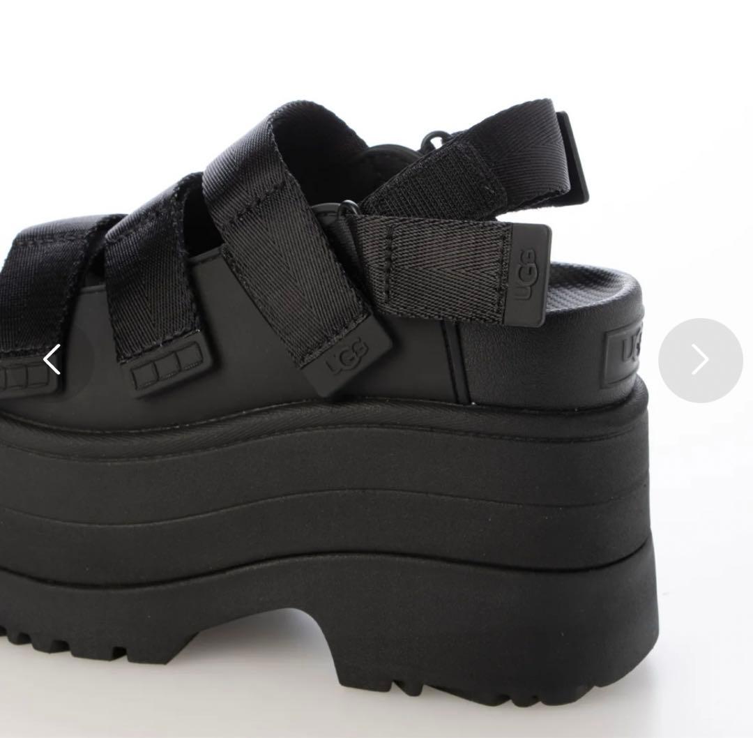 UGG W GOLDENRISE / アグ ゴールデンライズ ブラック　23cm