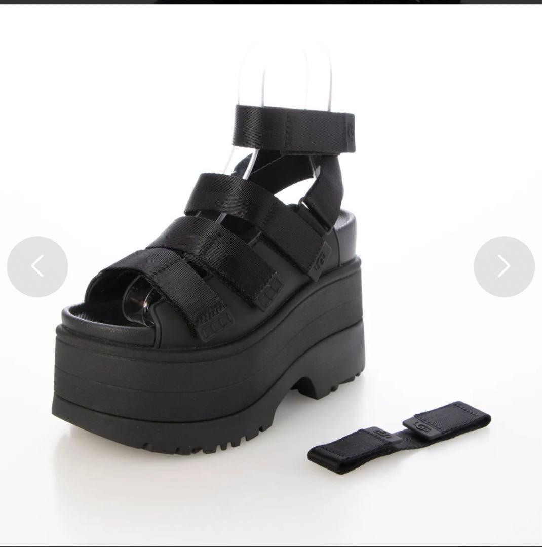 UGG W GOLDENRISE / アグ ゴールデンライズ ブラック　23cm