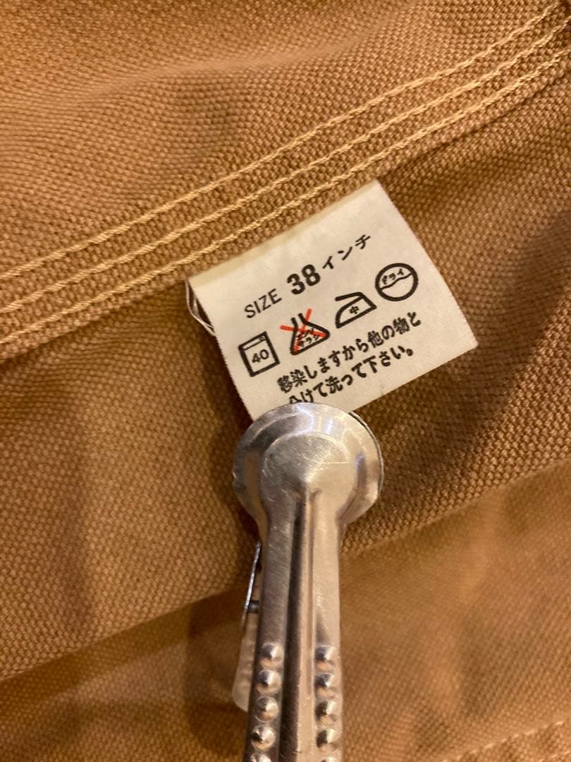 LEVI'S ダック地カバーオール！メイドイン香港！サイズ38！美品！90s!