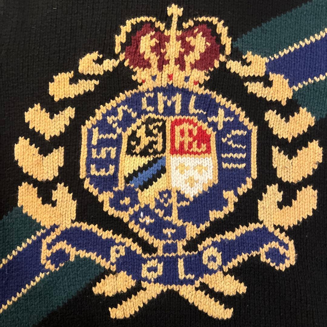 ラルフローレン50周年限定復刻クレストタートルネックセーター