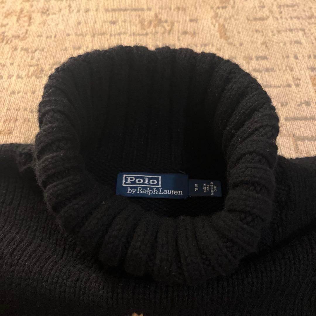 ラルフローレン50周年限定復刻クレストタートルネックセーター