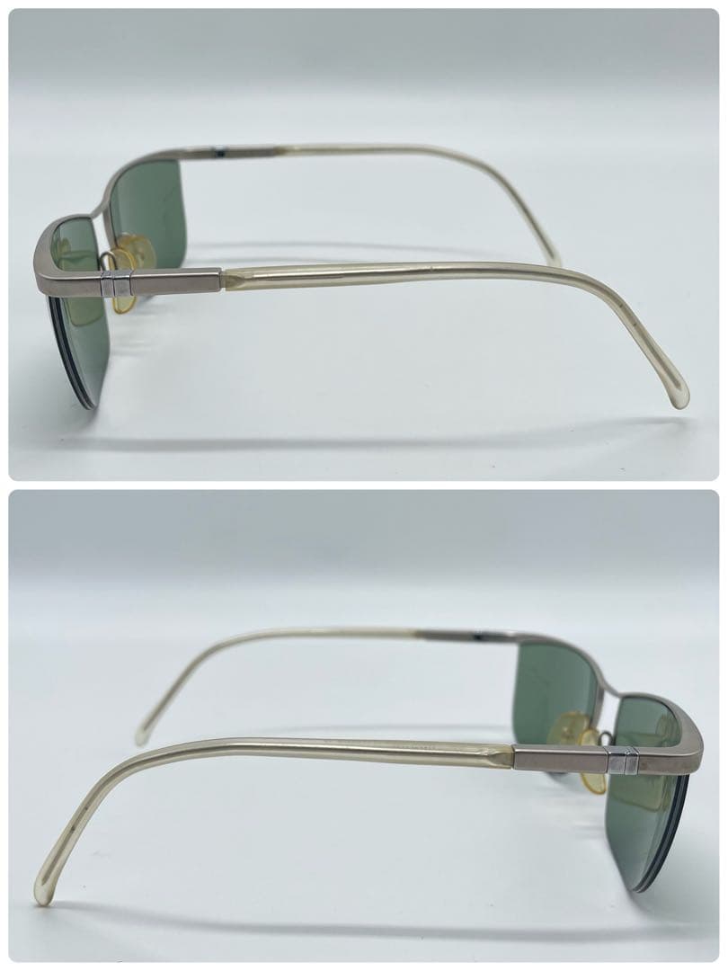 名作 STARCK eyes mikli BIOSUN.T GOLD ハーフリム