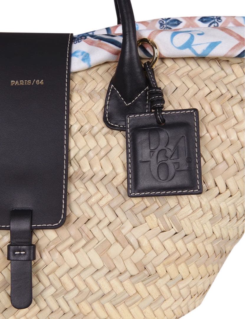 【新品】PARIS/64 かごバッグ｜Oh Là Là Black Basket