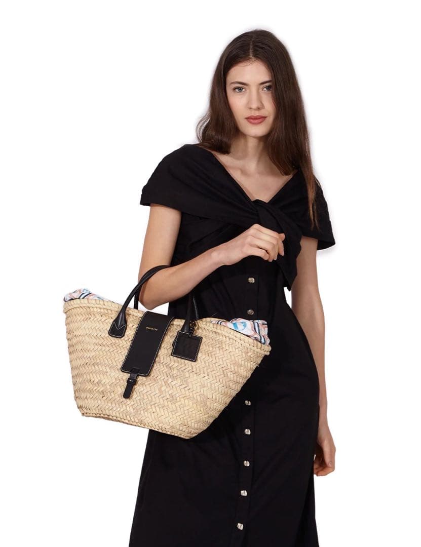 【新品】PARIS/64 かごバッグ｜Oh Là Là Black Basket