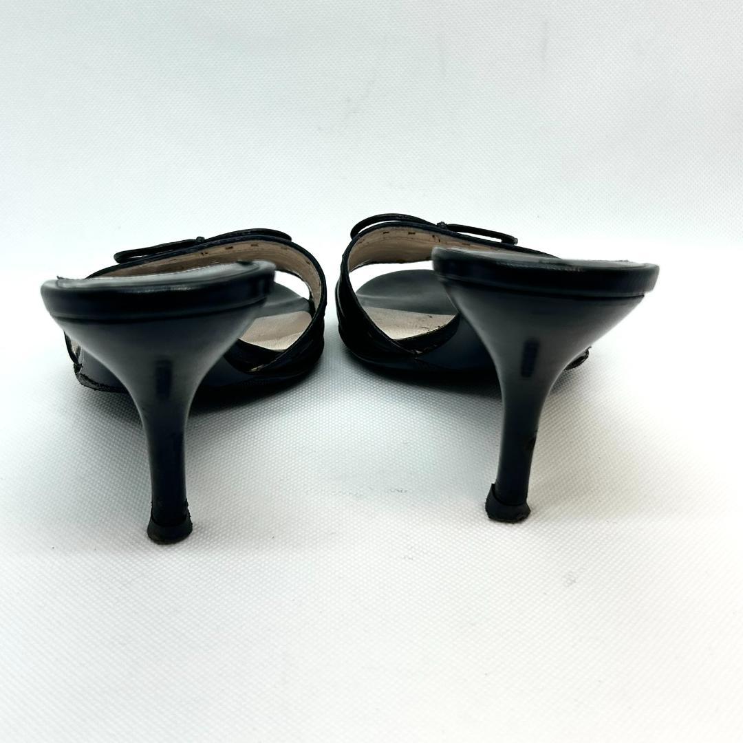 CHANEL（シャネル） ココマーク レザー ミュール サンダル イタリア