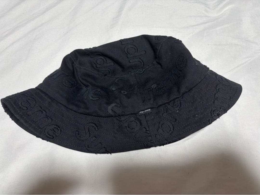 Supreme バケットハット　黒色