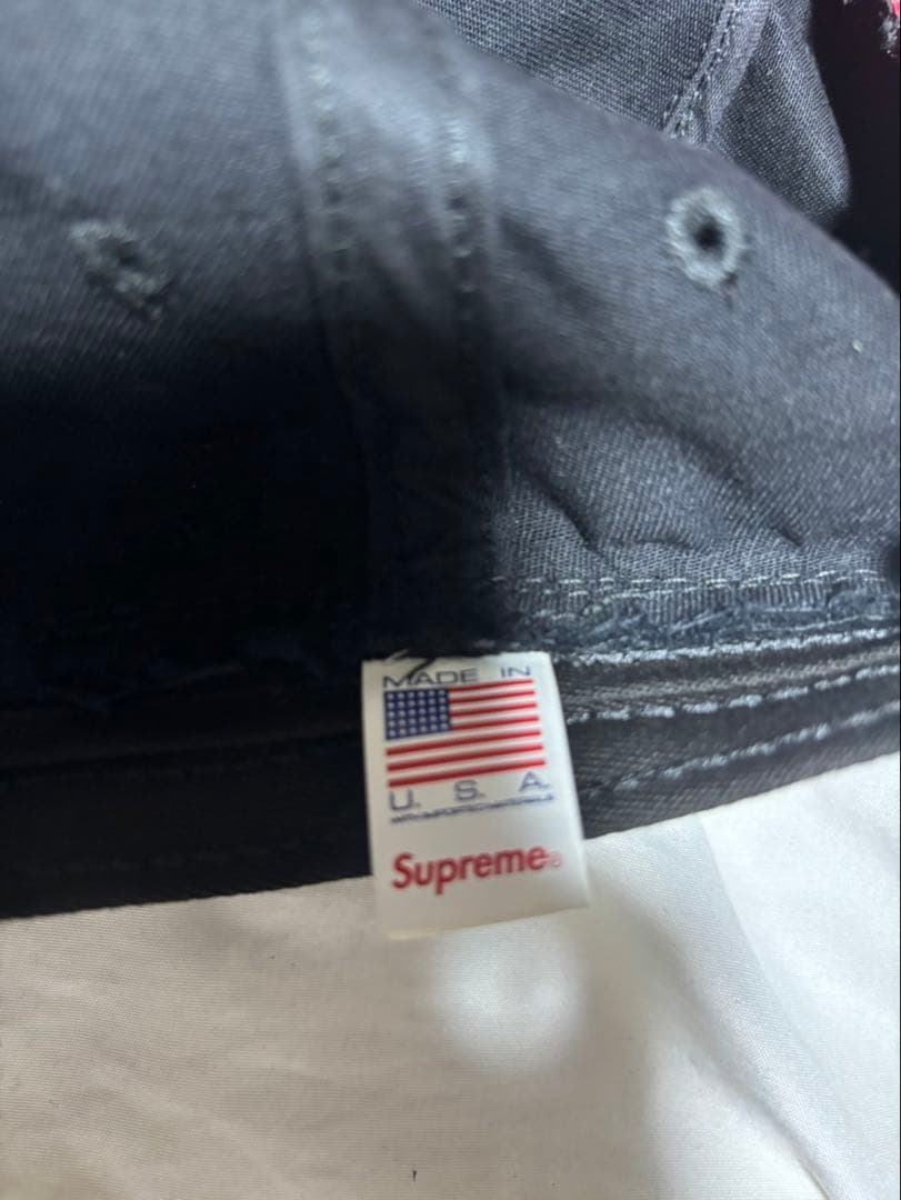 Supreme バケットハット　黒色