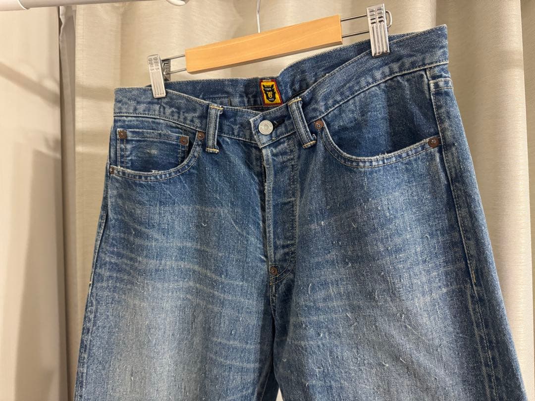 HUMAN MADE ストレートデニムパンツ インディゴ 30インチ