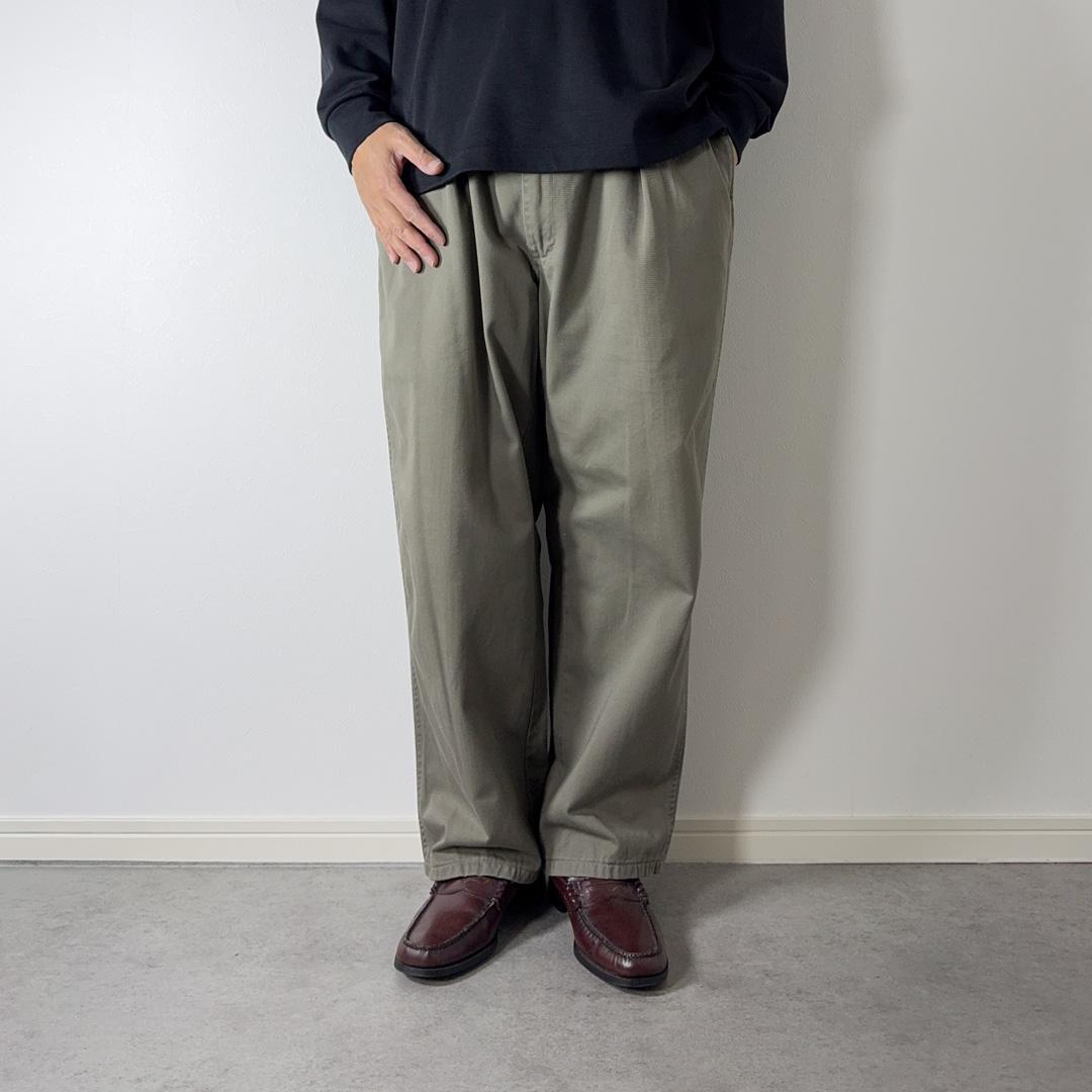 PoloRalphLauren90s初期タグUSA製ポロチノカーキ古着