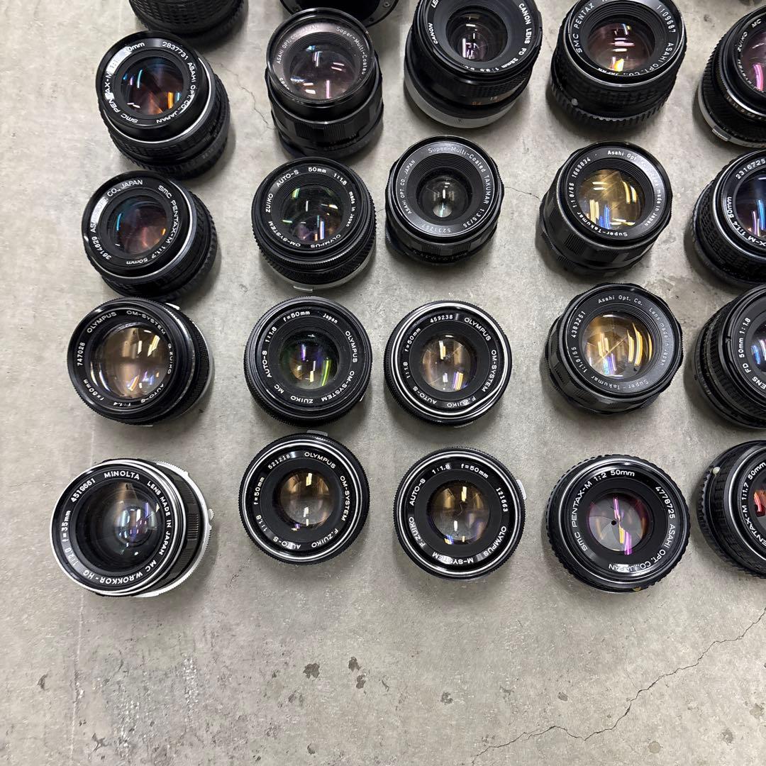 EF AF NIKKOR OLYMPUS カメラ　レンズ 47本まとめ