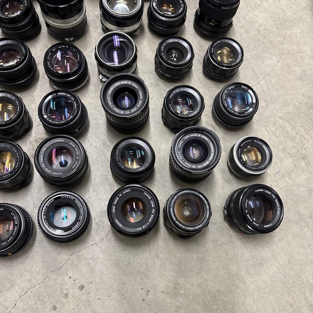 EF AF NIKKOR OLYMPUS カメラ　レンズ 47本まとめ