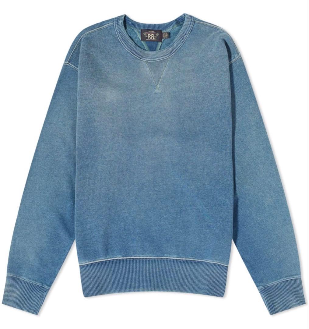 【新品未使用】RRL Ralph Lauren ダークブルー セーター