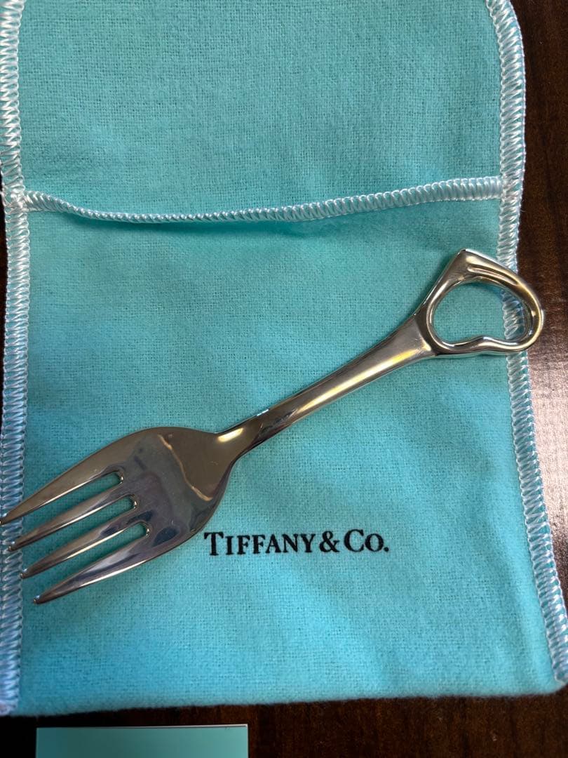 新品未使用　ティファニー オープンハートスプーン