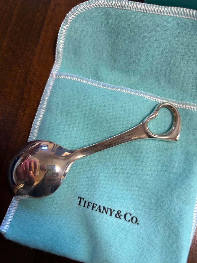 新品未使用　ティファニー オープンハートスプーン