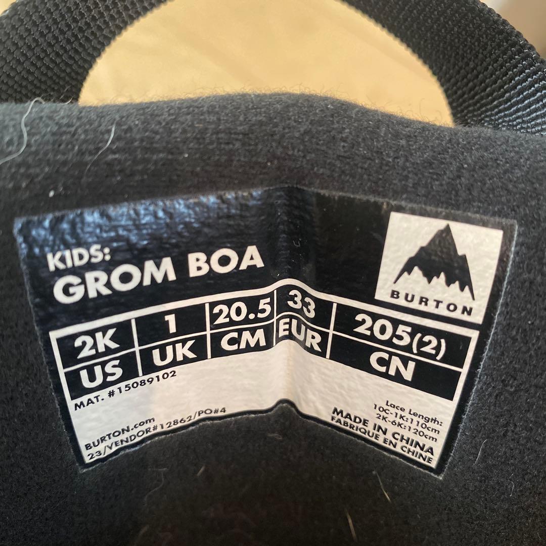 BURTON GROM BOAスノーボードブーツ 20.5cm