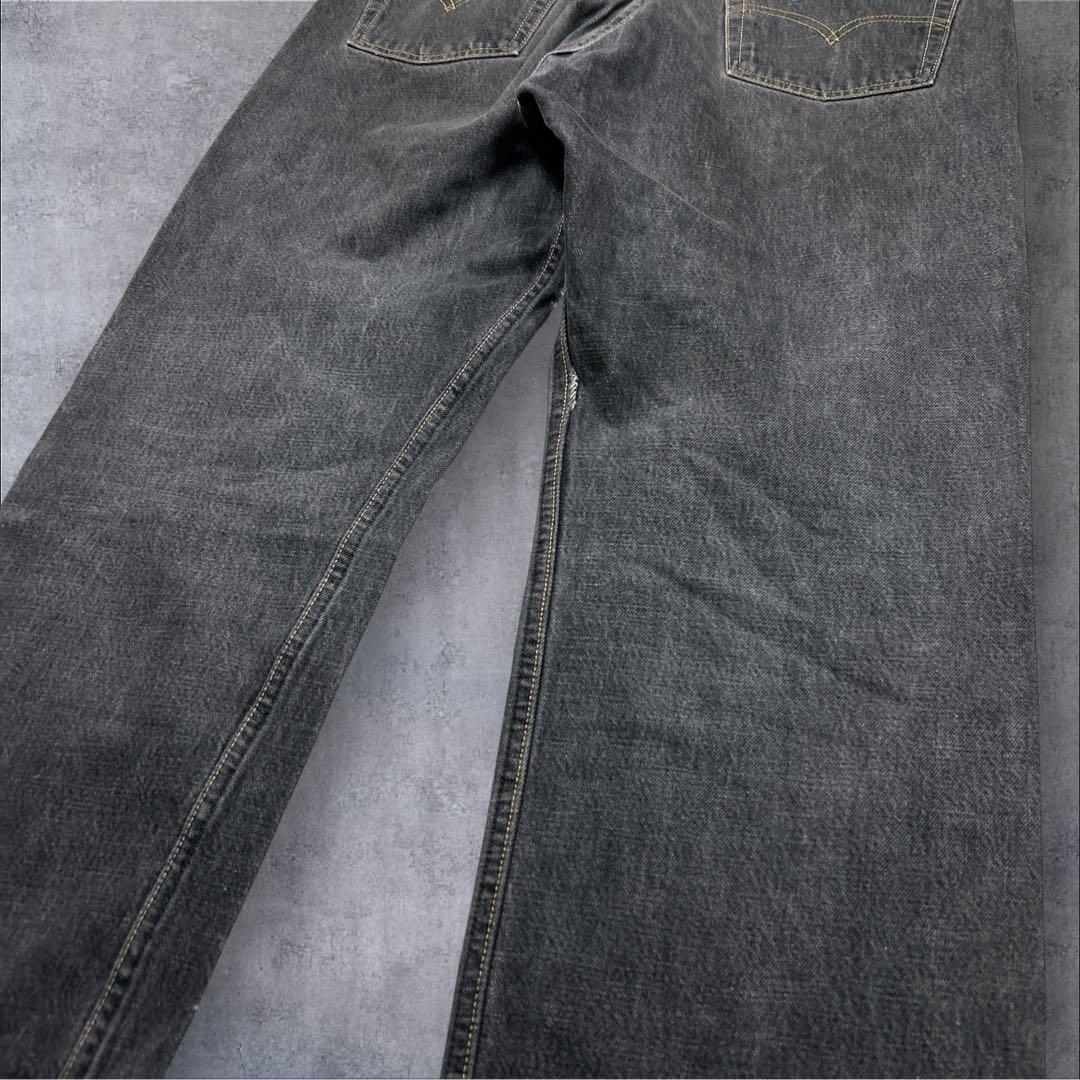 90s リーバイス 501 USA製 先染め ブラック ゴールデンサイズ　W36