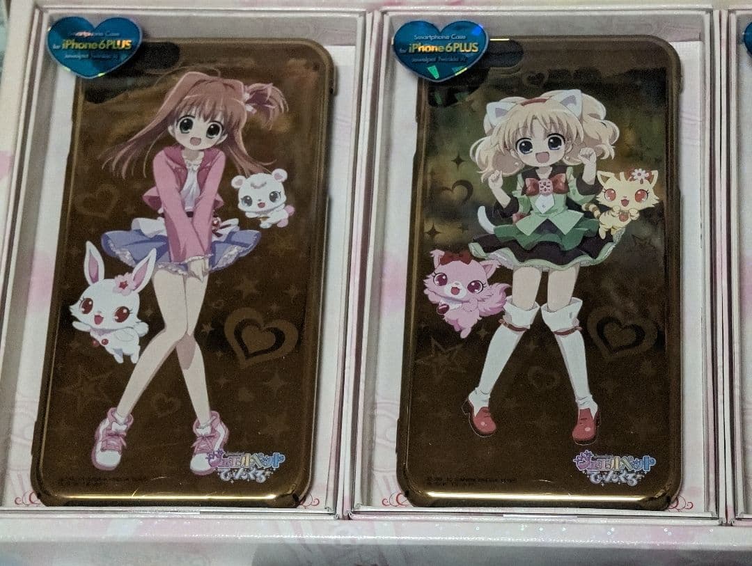 ジュエルペットてぃんくる☆ iPhone6Plusケースセット 未開封 ゴールド