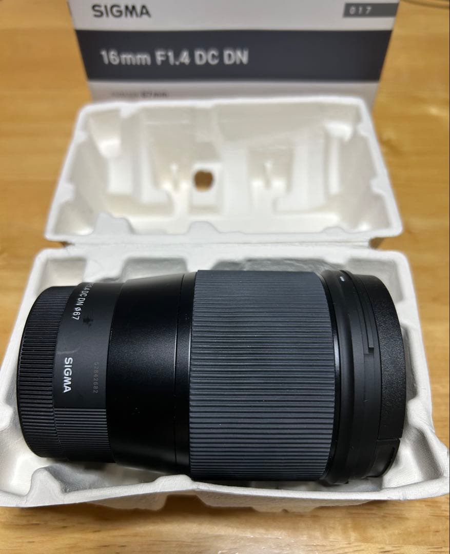 【美品】SIGMA 16mmF1.4 DCDN SONY Eマウント