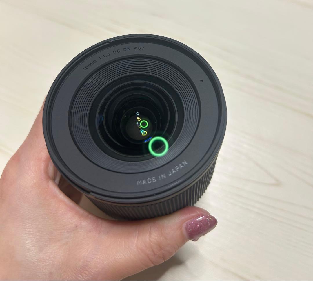 【美品】SIGMA 16mmF1.4 DCDN SONY Eマウント