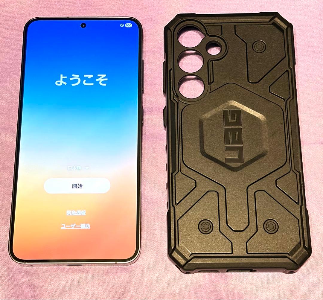 『Galaxy S24 本体(オニキスブラック)』『UAG製ケース付』セット