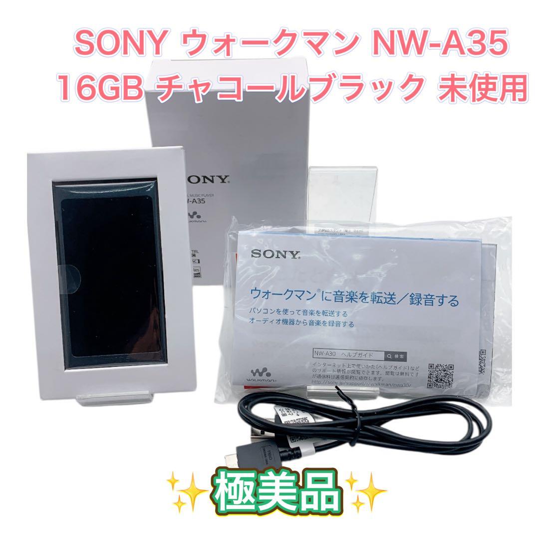 SONY ウォークマン NW-A35 16GB チャコールブラック 未使用