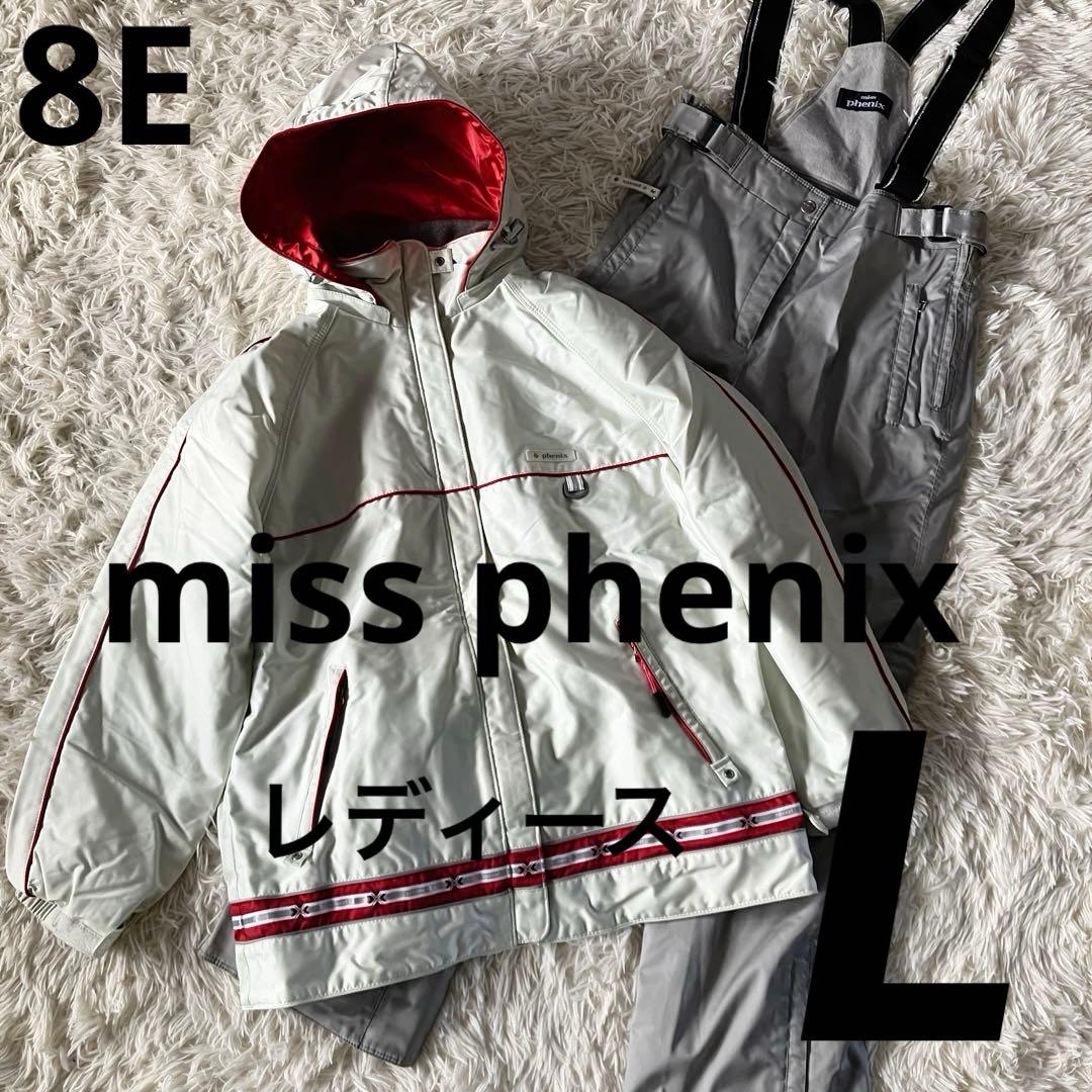 #8E✨miss phenix✨スキー スノボ ウェア 上下 レディースL