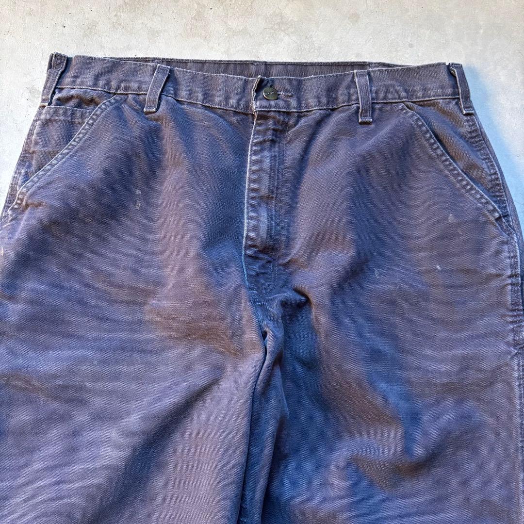 カーハート　ペインターパンツ　ダックパンツ　ボロ