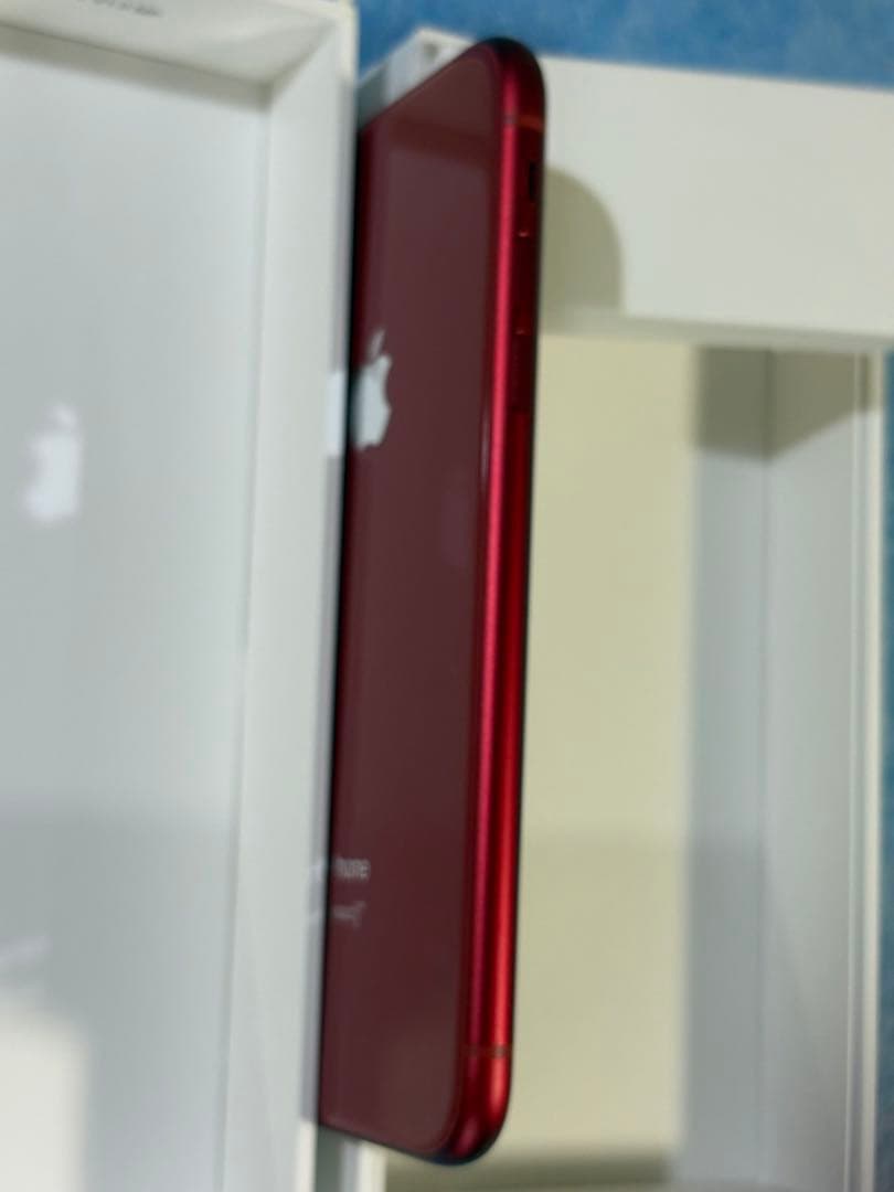 お値下げ iPhone XR 128GB (PRODUCT)RED 美品 箱あり