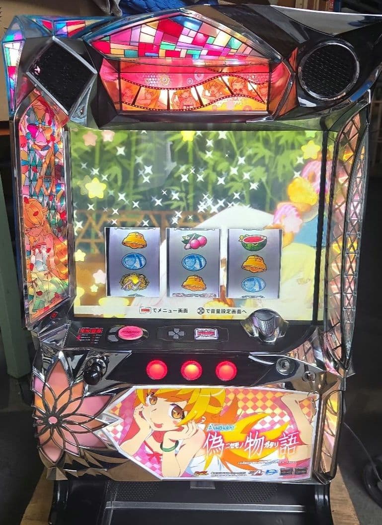 スロット　A-SLOT 偽物語　不用機付き