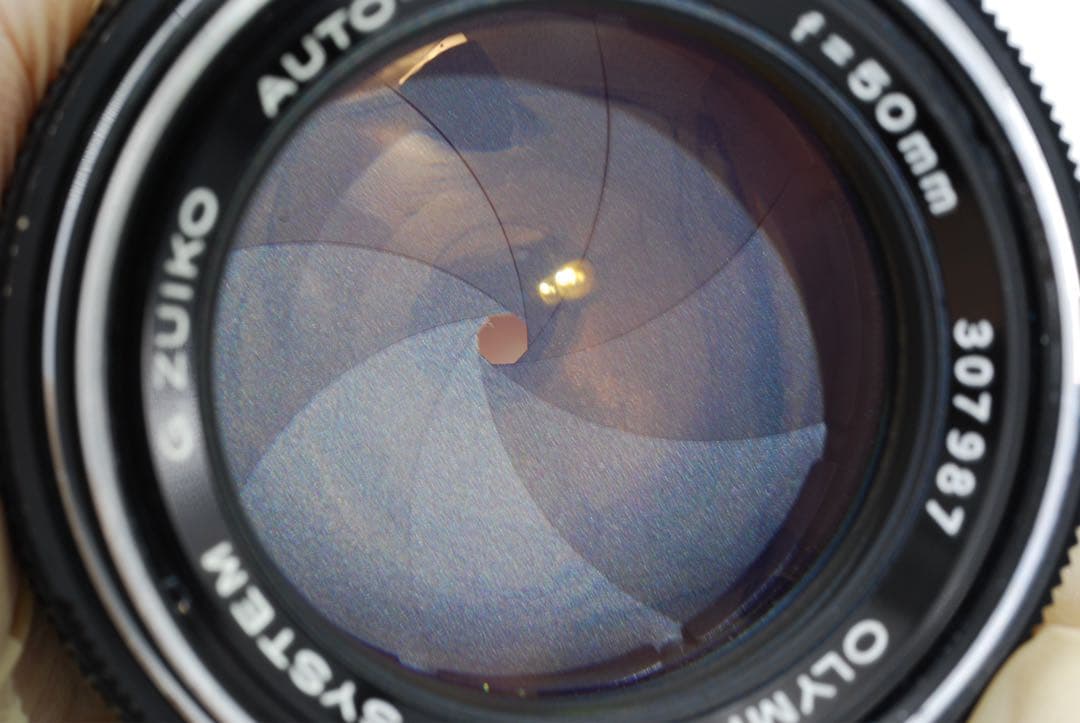 【純正ケース付/清掃済】Olympus G.ZUIKO 50mm f1.4