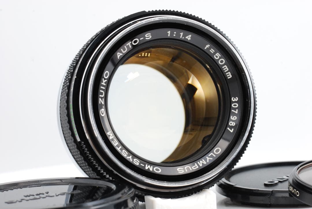 【純正ケース付/清掃済】Olympus G.ZUIKO 50mm f1.4