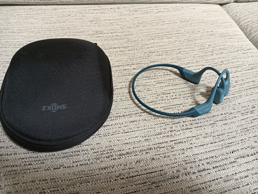 美品　Shokz OpenRun Pro S810　本体、ケース　人気のブルー