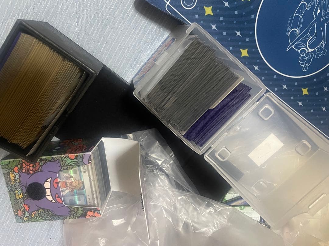 ポケモンカードやデュエマ プレイマットとケースセット 引退品