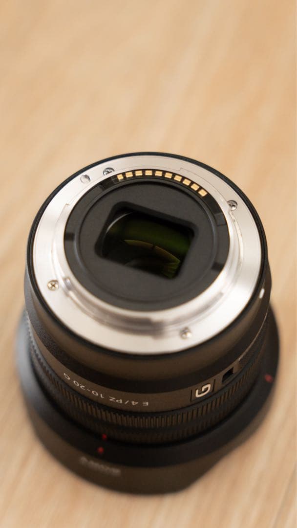 SONY E 4/PZ 10-20 G ズームレンズ