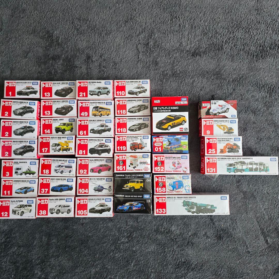【新品未開封】トミカ 37台 まとめ売り シュリンク付き