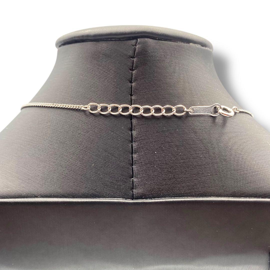 極美品 TASAKI タサキ 1粒パールネックレス 約6.3mm本真珠 シルバー