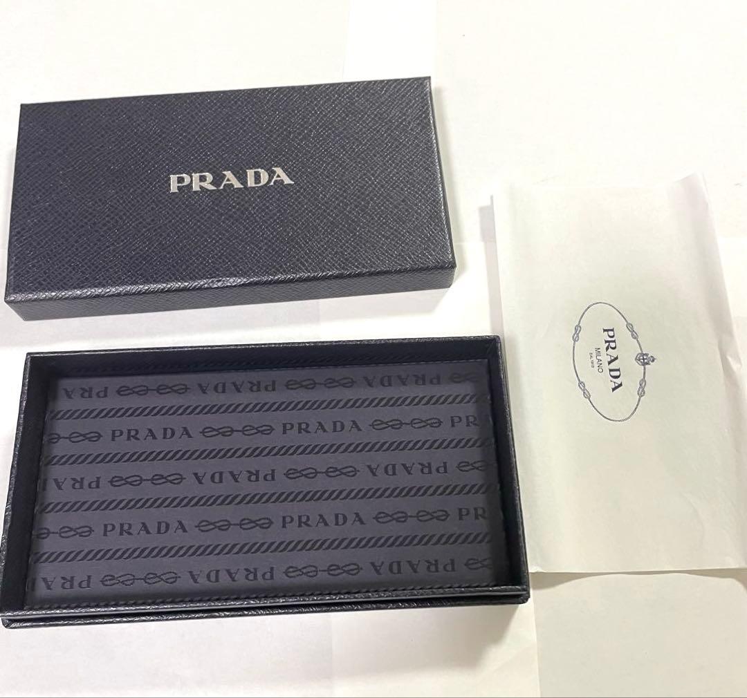 【新品】PRADA プラダ iPhone13pro サフィアーノレザー 黒