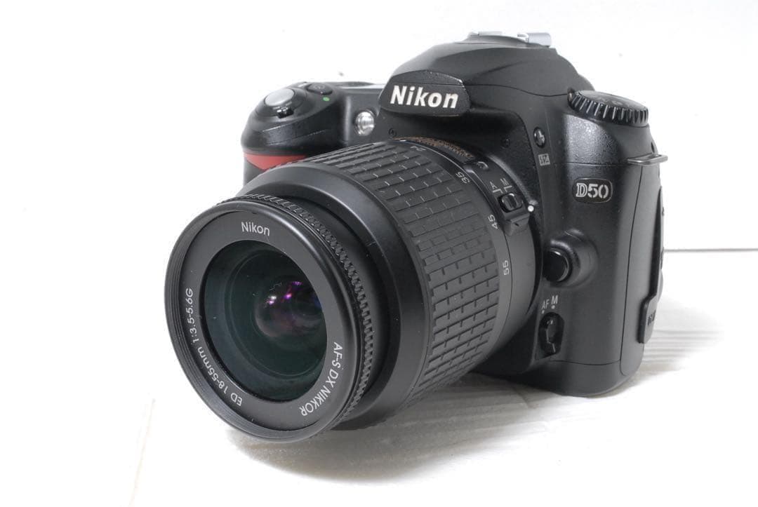 ❤️Nikon D50 レンズセット 手ブレ補正 初心者入門セット スマホ転送