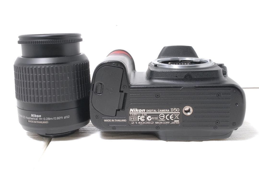 ❤️Nikon D50 レンズセット 手ブレ補正 初心者入門セット スマホ転送