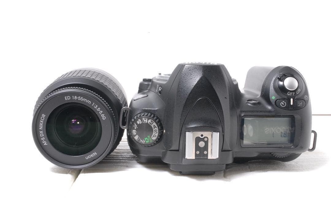 ❤️Nikon D50 レンズセット 手ブレ補正 初心者入門セット スマホ転送