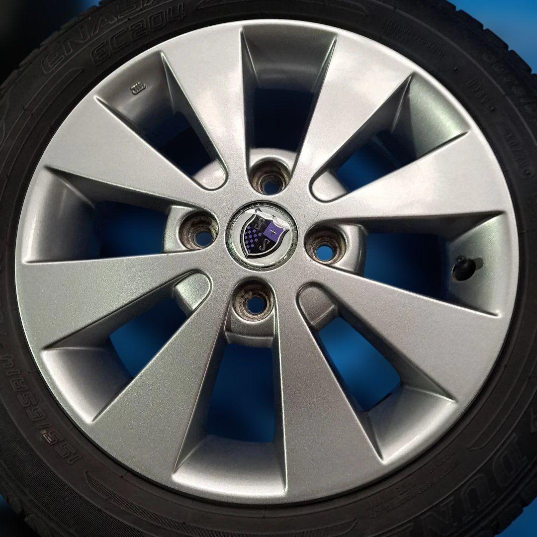 ★スズキ純正★155/65R14 DUNLOP EC204　4本セット