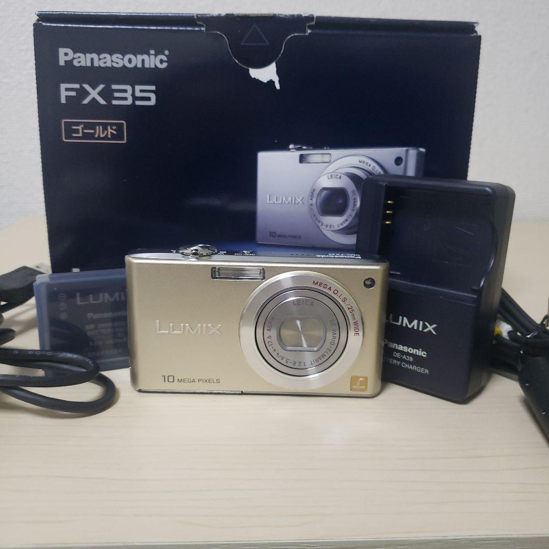★美品【動作確認済】Panasonic パナソニック LUMIXDMC-FX35